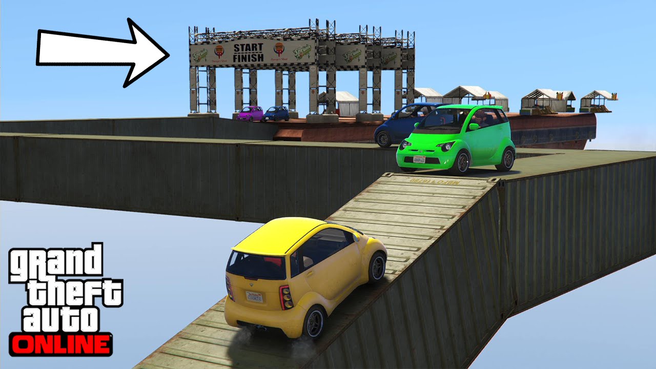 9 PANTO VS 1 ROUTE GTA 5 ONLINE