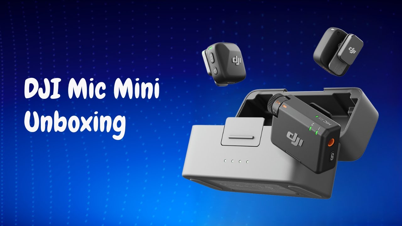 DJI Mic Mini Unboxing – Launched TODAY!