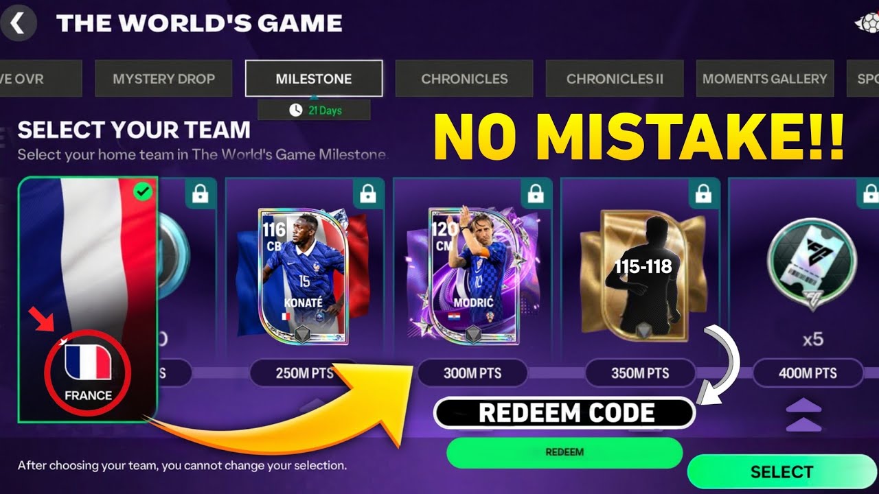 НЕ СОВЕРШАЙТЕ ЭТУ ОШИБКУ В FC MOBILE!! БЕСПЛАТНЫЕ НАГРАДЫ ЗА ЭТАПЫ В СОБЫТИИ WORLD GAME FC MOBILE...