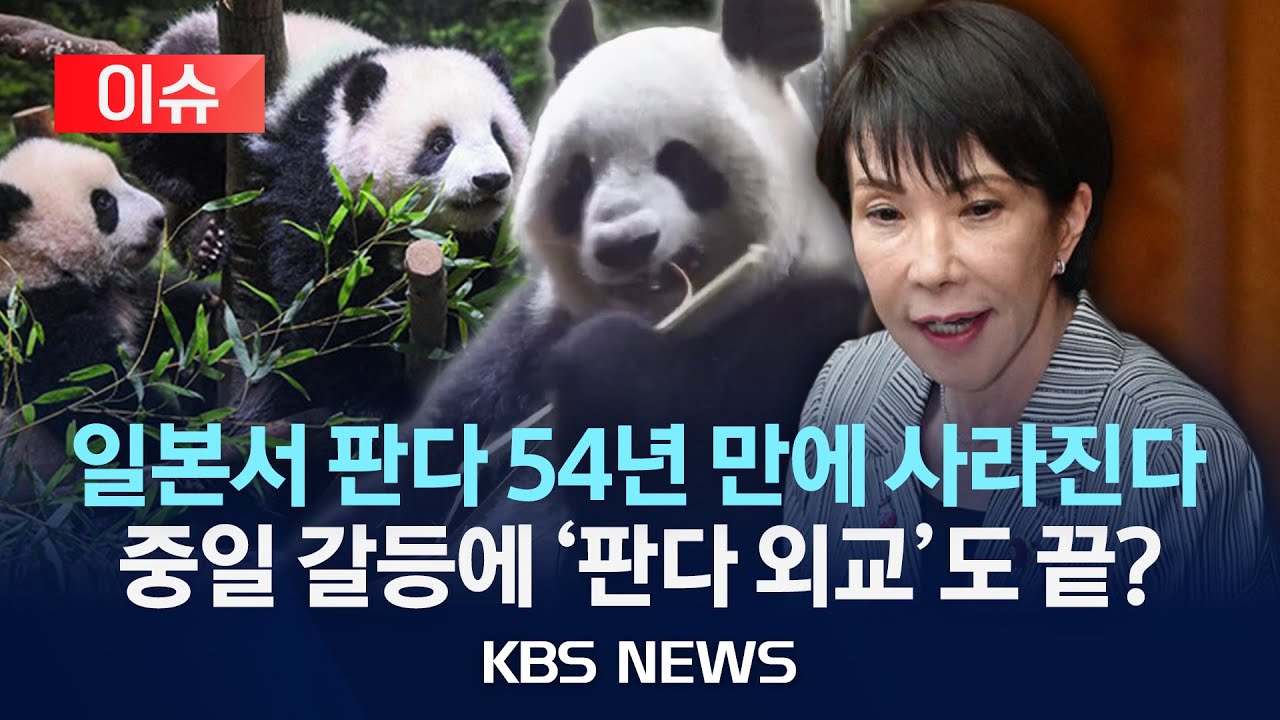 [이슈] '판다외교'까지 번진 중일 갈등…일본, 54년만에 '제로 판다' 현실화/2025년 12월 15일(월)/KBS