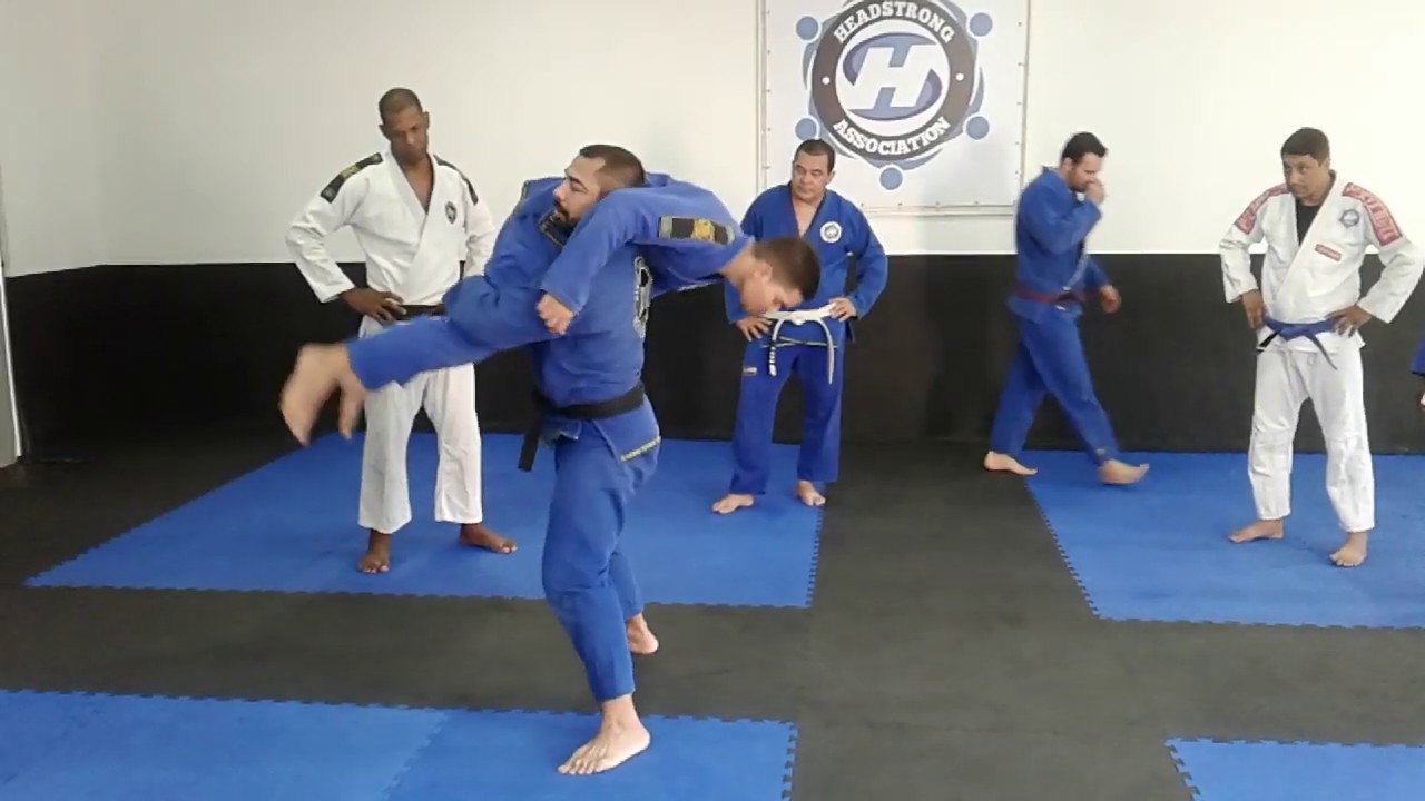 Aprenda a baiana ou double leg do jiujitsu