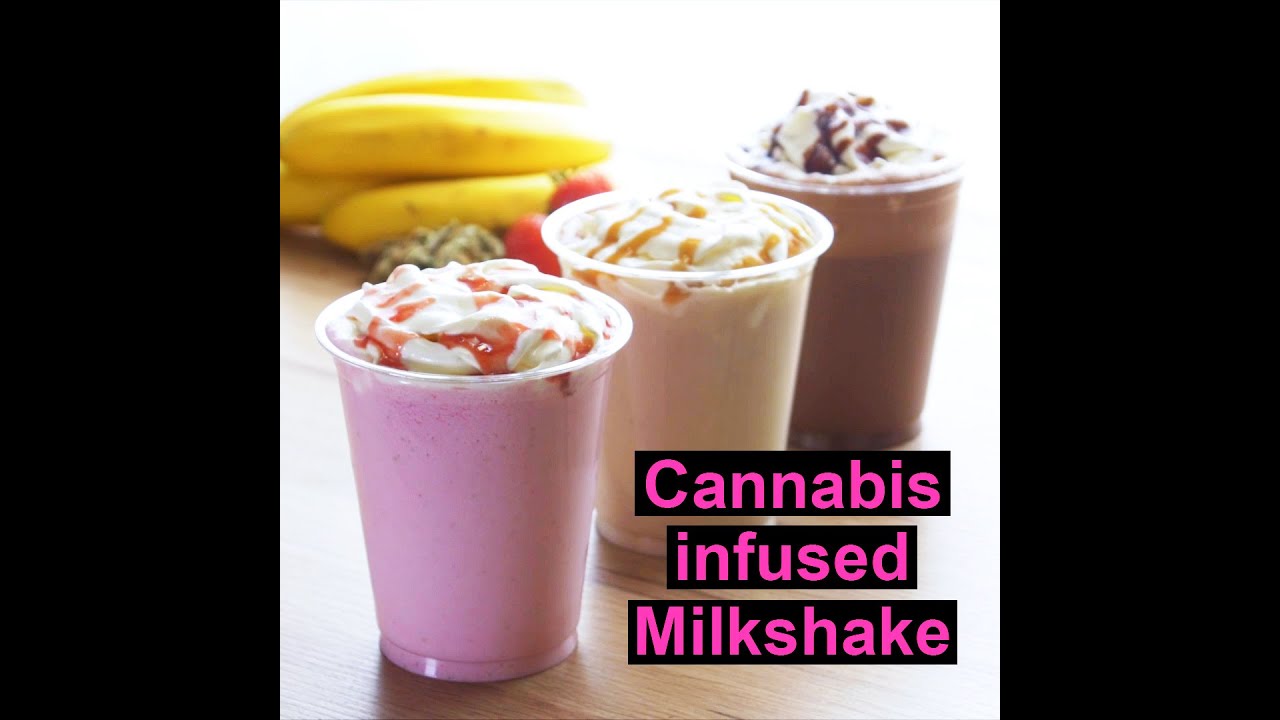 How to make cannabis milkshake | CANNADISH