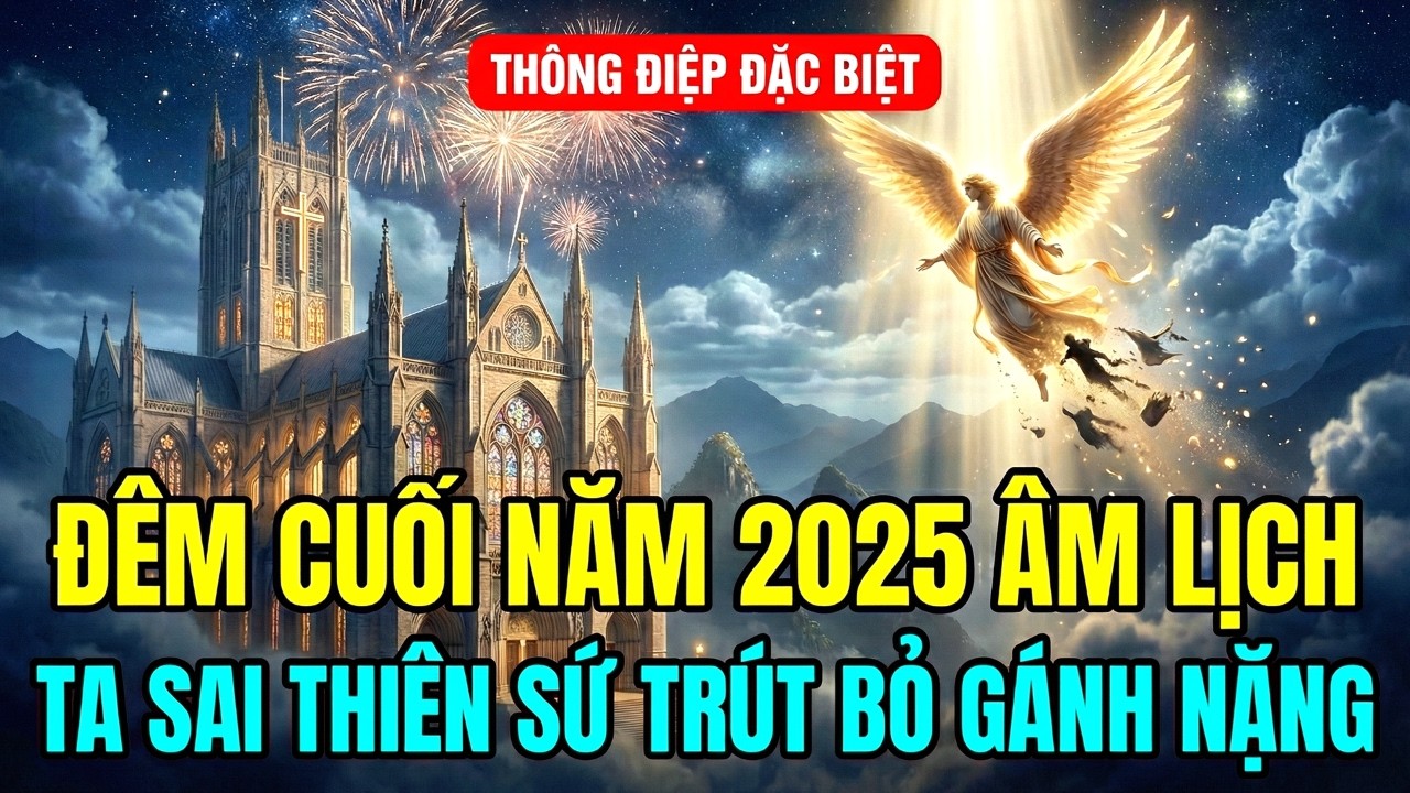 ✝️ĐÊM CUỐI NĂM 2025 ÂM LỊCH: TA SAI THIÊN SỨ TRÚT BỎ GÁNH NẶNG CHO CON