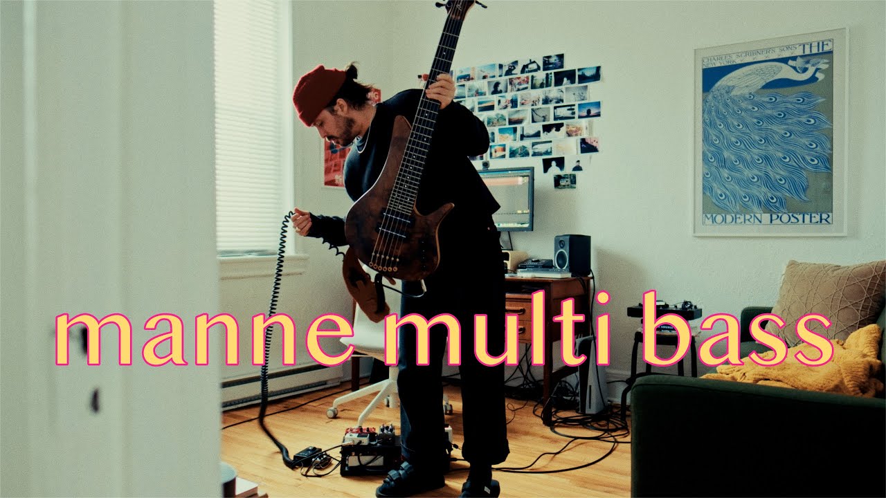 @manneguitarsitaly  Multi Bass + Effects / Ambient Improvisation #3