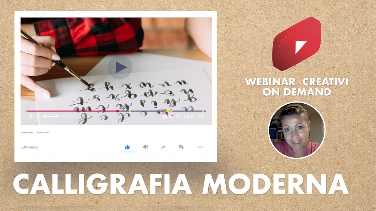 Webinar di calligrafia moderna - Dremel & ilcastellodizuccchero