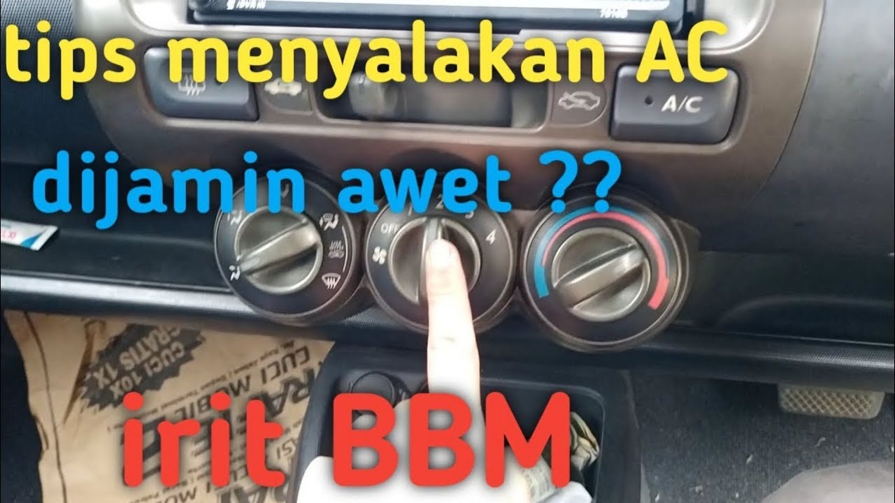 Cara Menyalakan AC Mobil Dengan Benar #acmobil