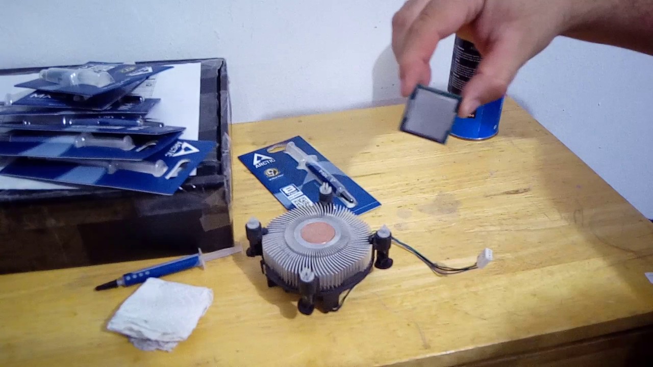 Aplicar Pasta Arctic Mx-4