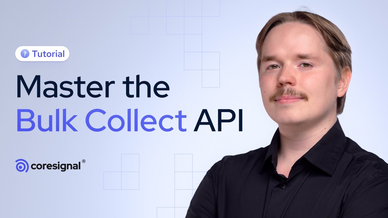 Использование конечной точки API для массового сбора данных: пошаговое руководство