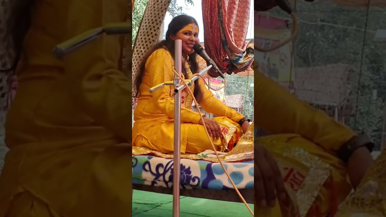 श्री राम कथा  का तीसरा  दिन  कथा स्थल रोहुआ घाट महराज गंज