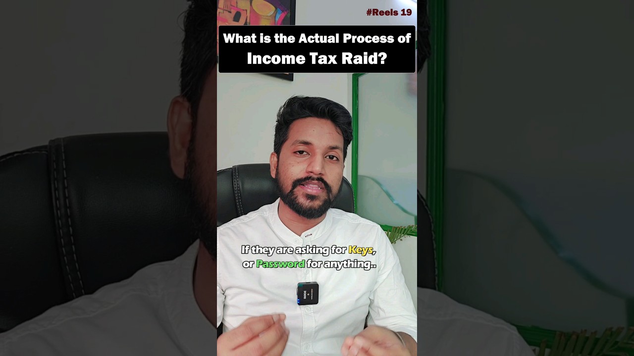 How Income Tax Raid is done? #shorts 19