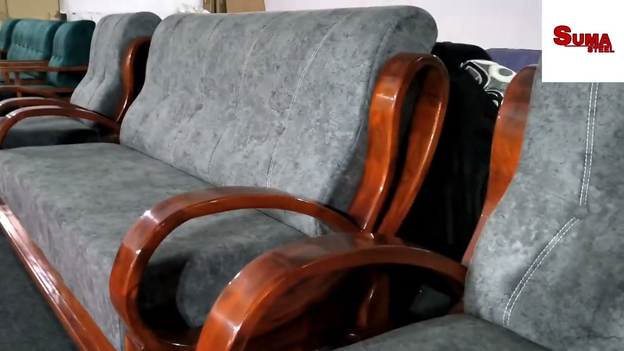 Teak Wood 5 Seater Sofa Set 🛋️ ||SUMASHANKAR FURNITURE WORLD ||#sofa#sofaset#furniture#nanded