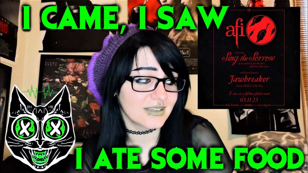 GOIN BACK TO CALI (for AFI's Sing the Sorrow Anniversary Show) VLOG!