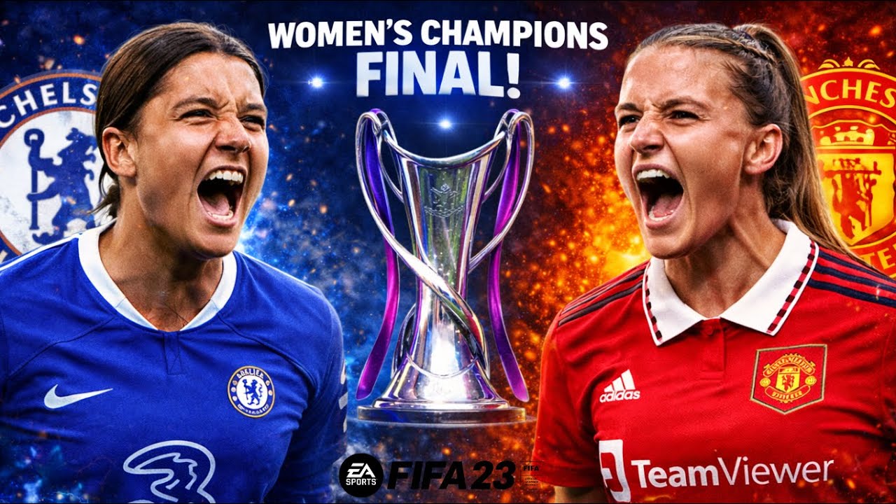 FIFA 23 - Chelsea vs Manchester United | UEFA Women's Champions League Final [4K60]