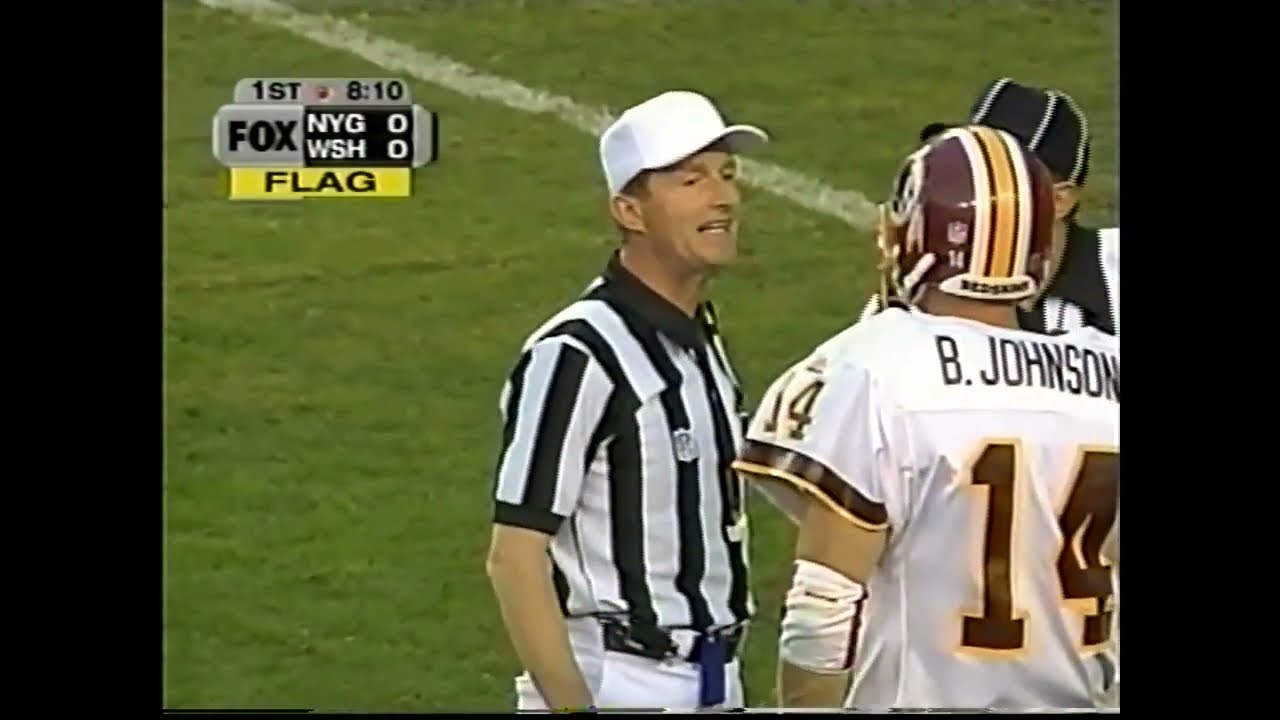 1999 Week 11 - NY Giants at Washington Redskins