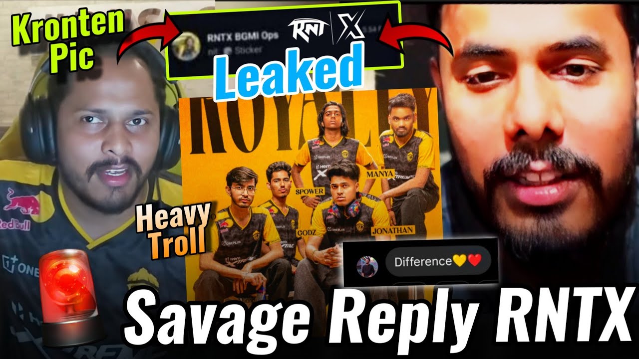 Amar Savage Reply RNTX On Kronten 😳 Heavy Troll🚨 • Destro On Spower Vs Rosemary 🥵 Reveal Godl 4v4 💛