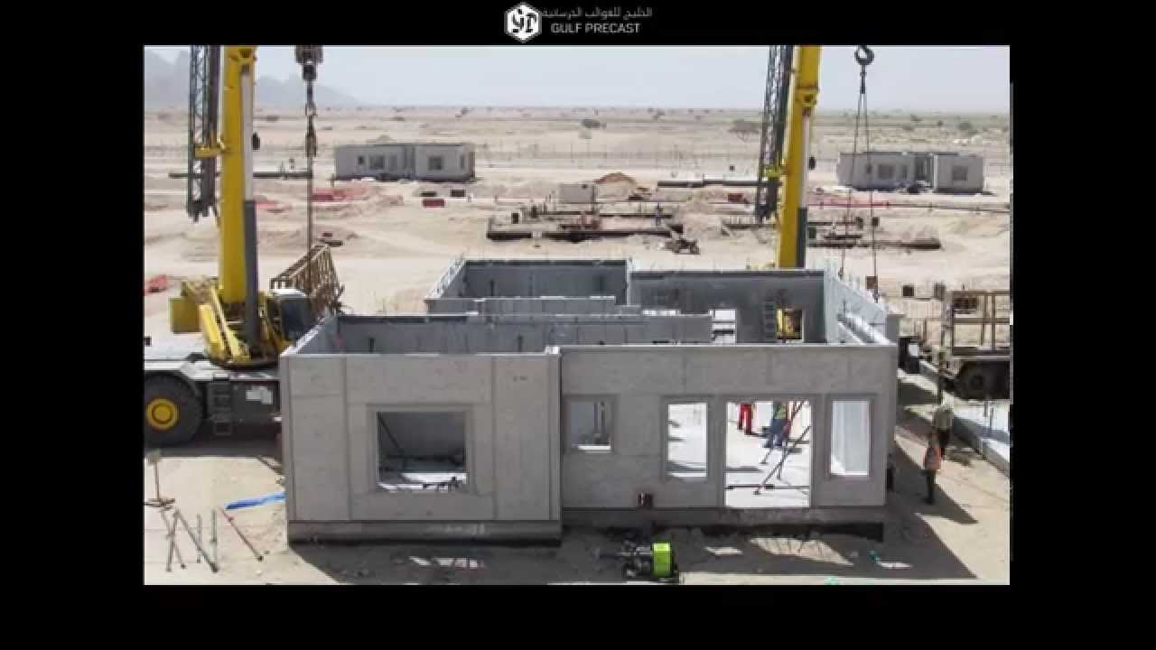 Gulf Precast - Villa Superstructure Timelapse