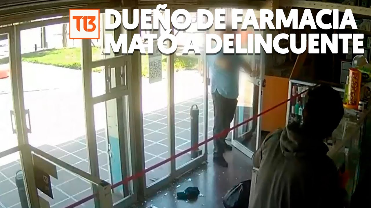 Asalto a farmacia: dueño se defendió a balazos