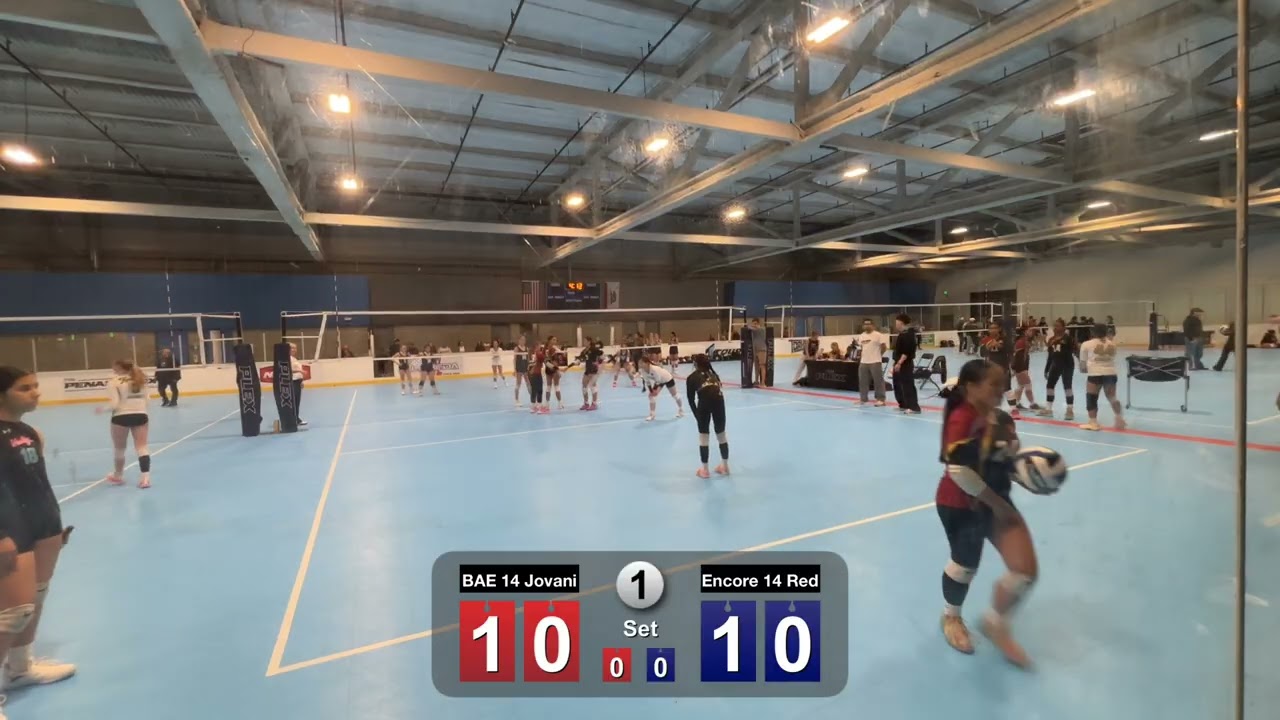 BAE 14 Jovani vs Encore 14 Red                    Silver Bracket A: WCVBA President’s Day Showdown 