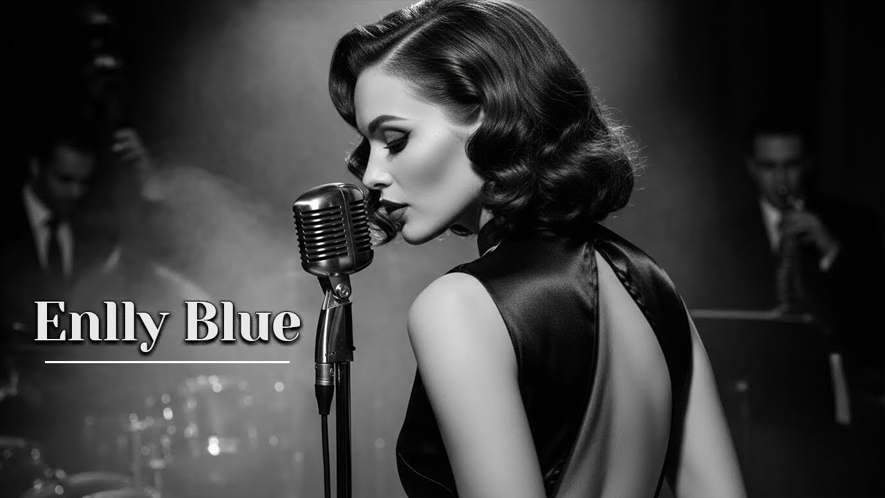 Enlly Blue - Firelight & Whiskey | Soul Blues Groove (Retro Club Jam, 1950s Bar Blues Style)