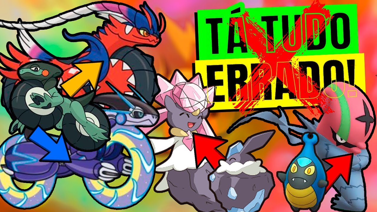 Como assim ESSES POKÉMON NÃO SÃO EVOLUÇÃO ??