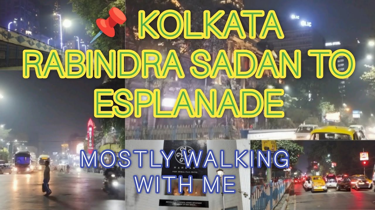 📌 Kolkata Rabindra Sadan to Esplanade| Mostly walking with me| #kolkata #walking #travel 