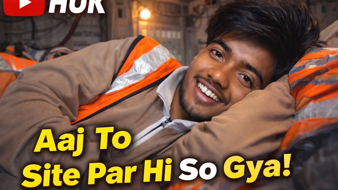 AAJ TO SITE PR HI SO GAYA 😴 #vlog 