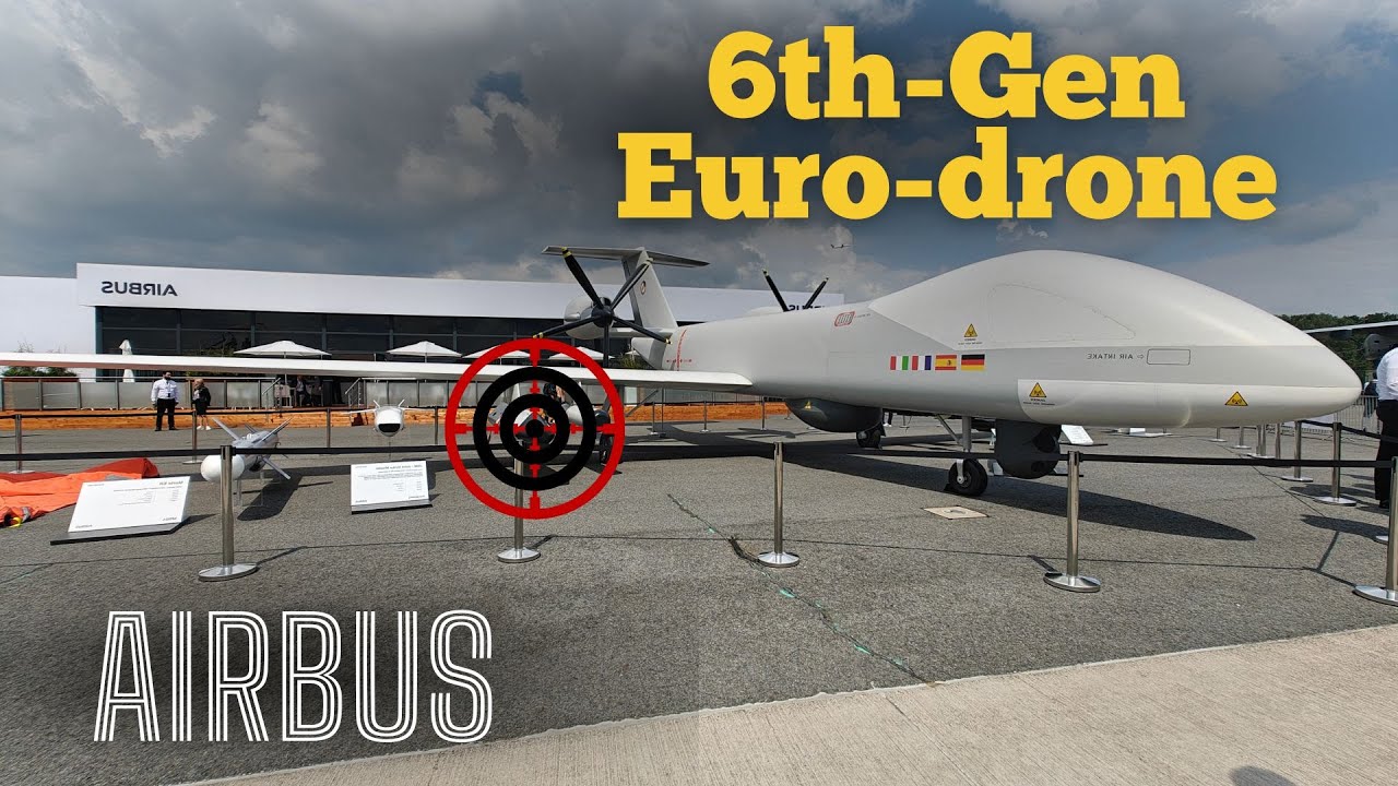 Europe's Answer to US Drone Technology: Airbus Unveils Eurodrone Design