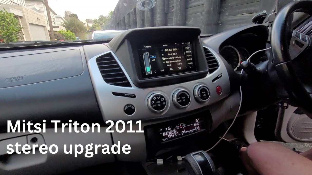 Модернизация стереосистемы Mitsubishi Triton | Замена стереосистемы Mitsubishi Triton 2011 | Mits...