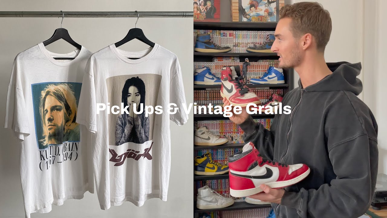 Fall Pick Ups & All Time Vintage Grails (Bjork, Kurt Cobain, 1985 Jordan 1’s)