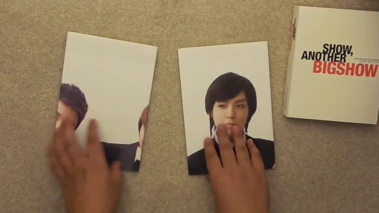 BigBang Show, Another Big Show Photobook Unboxing