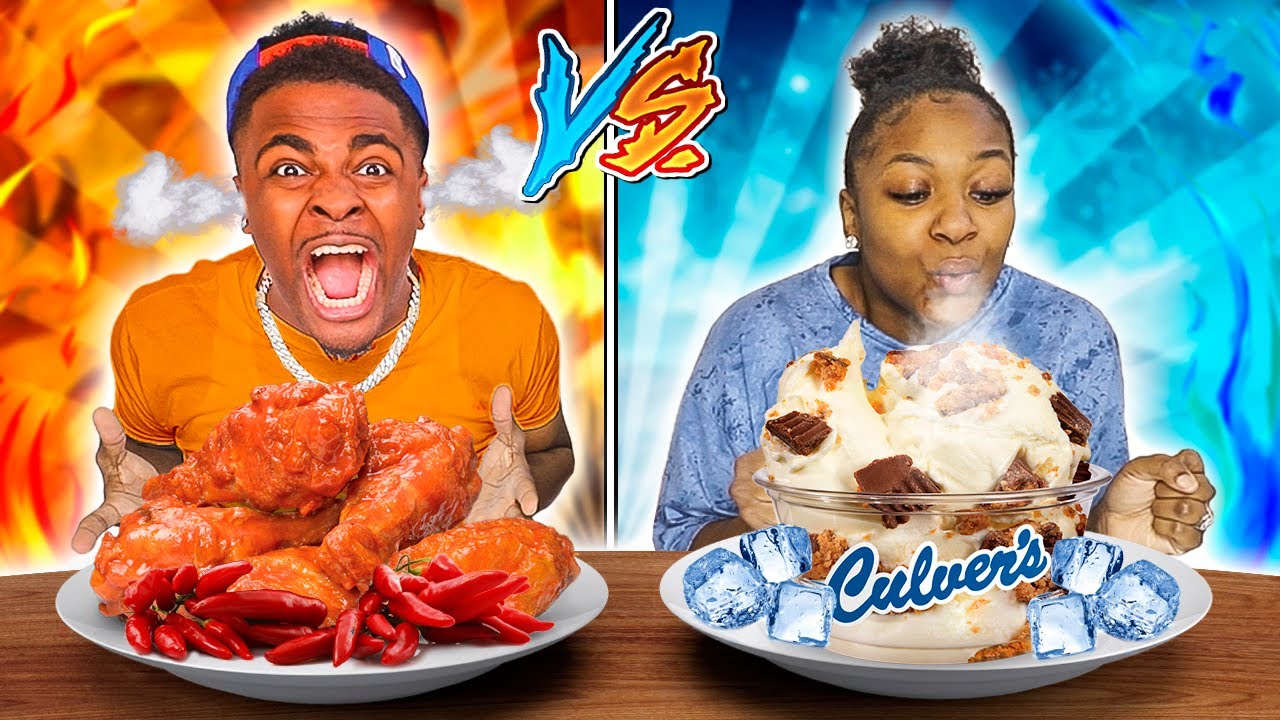 SPICY VS COLD FOOD CHALLENGE