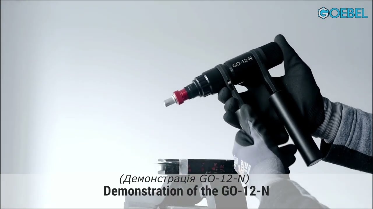 Огляд дворучного тріскачного заклепувальника GOEBEL GO-12-N (М5-М12)