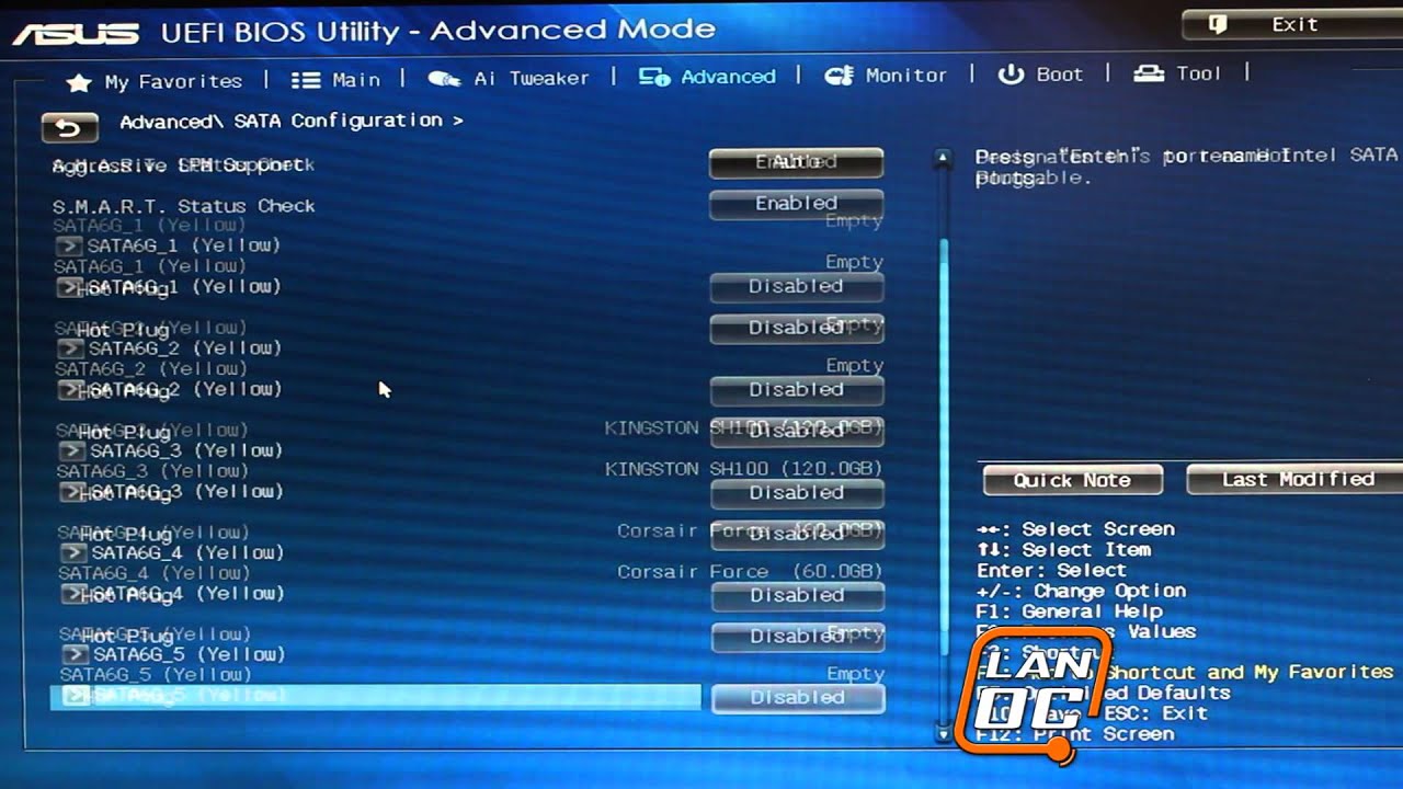 Asus Z87-Plus UEFI Walkthrough