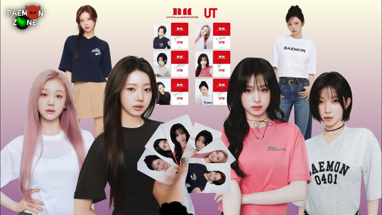 BABYMONSTER UNIQLO UT Is Here! Buy 1 Get Free Photocard Set?