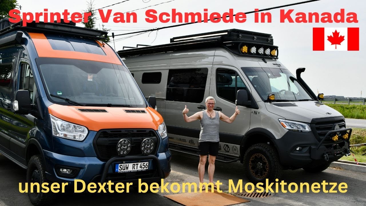# 14 Sprinter Van Schmiede in Kanada