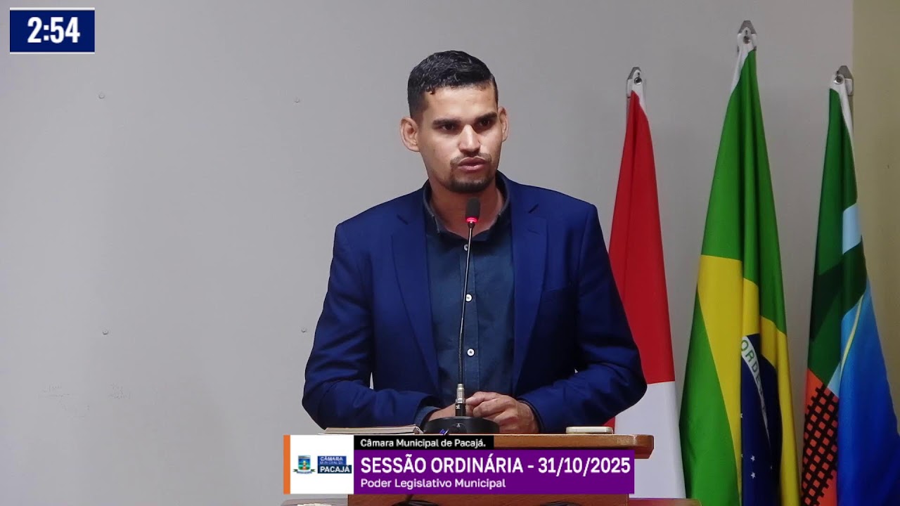 SESSÃO ORDINÁRIO 31/10/2025