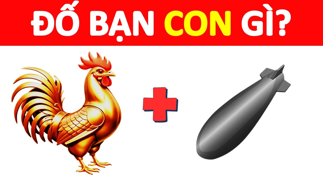 Thử thách Đoán tên 20 loại Động Vật trong 3s - Đuổi hình bắt chữ 2026