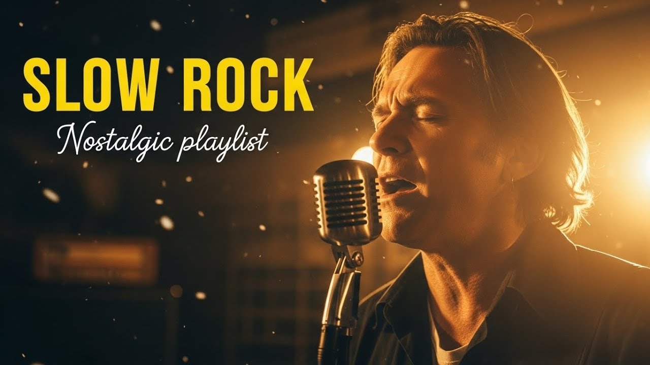 Timeless Slow Rock Ballads | Classic Rock Masterpieces Full of Passion 🎸✨