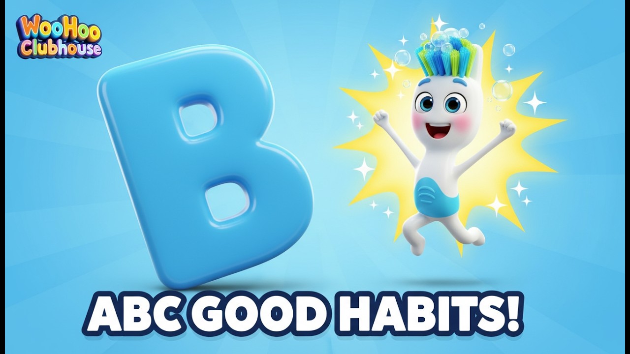 Good Habits ABC Song | Learn the Alphabet and Good Habits | WooHooClubhouse