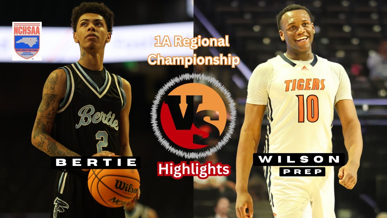 Bertie Falcons Vs Wilson Prep Tigers | 1A East Regional Championship in Winston Salem | Highlights!!