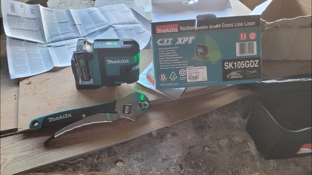 Nível a laser Makita linha verde SK105GDZ