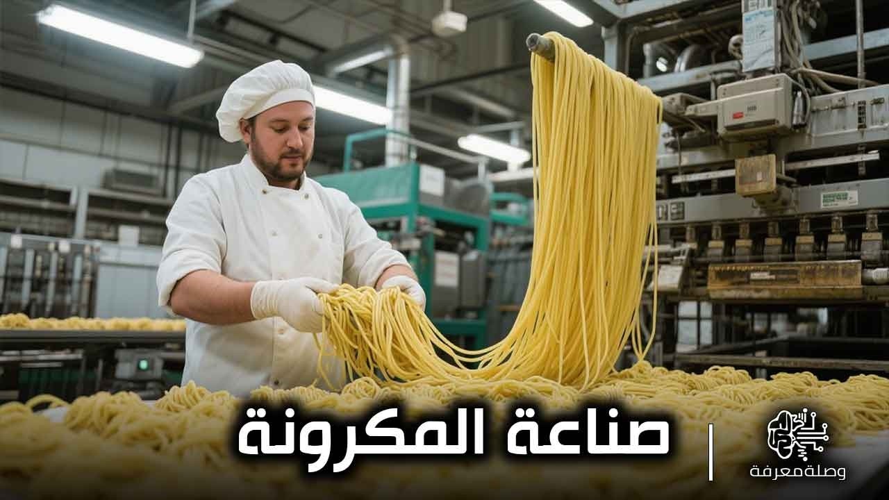 صناعة ملايين من عيدان المعكرونة داخل المصنع | جولة داخل اكبر مصانع المعكرونة