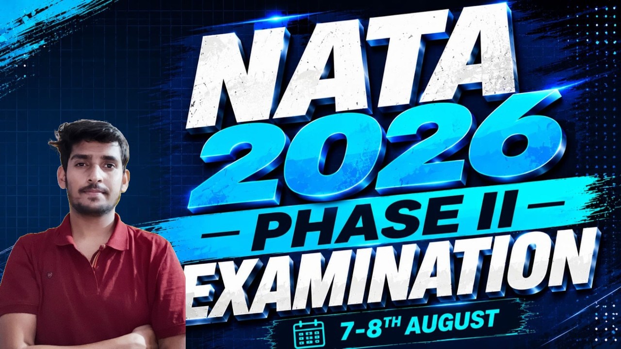 NATA Exam 2026 - It's not over yet! | Eligibility, Dates, Syllabus, Admission #nata2026 #nata