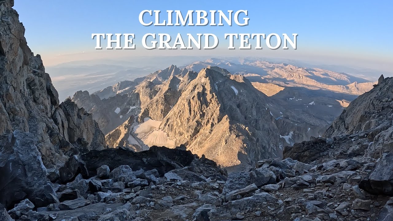 Free Soloing the GRAND TETON (Attempt) - Owen Spalding Route