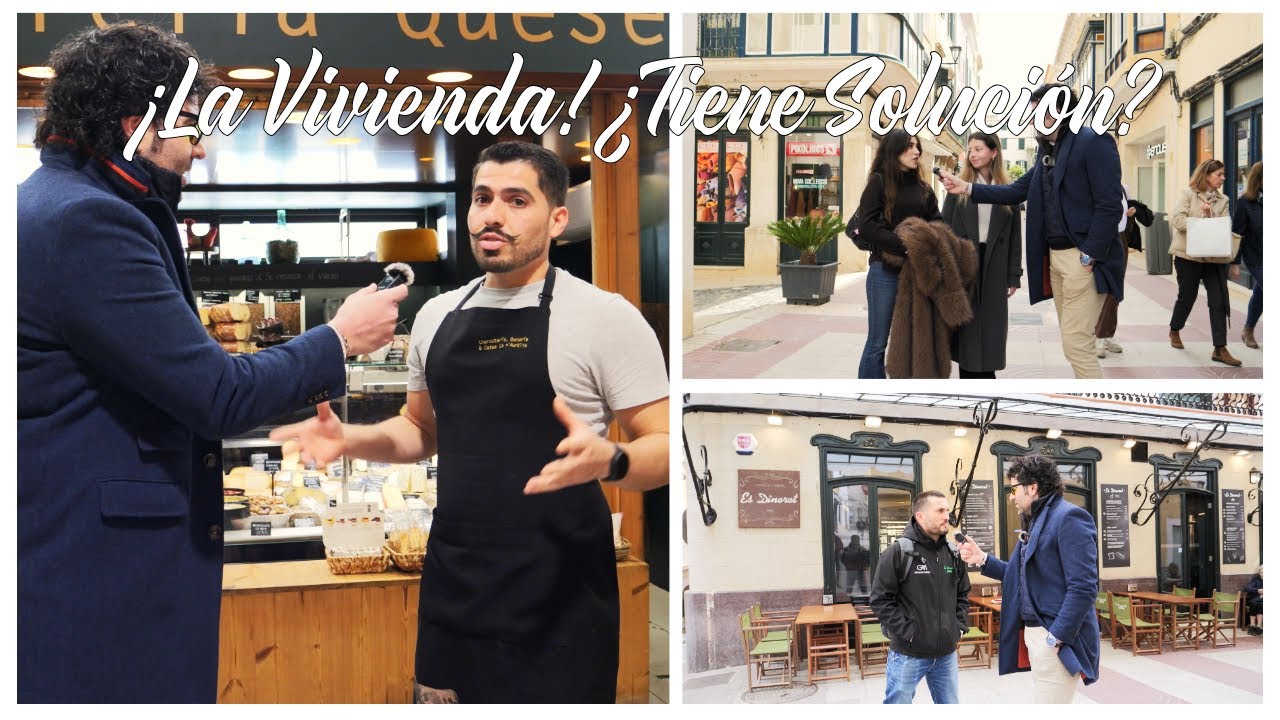 Salimos a la calle para hablar 💬 del problema de la vivienda en Menorca: &iquest;Hay soluci&oacute;n?