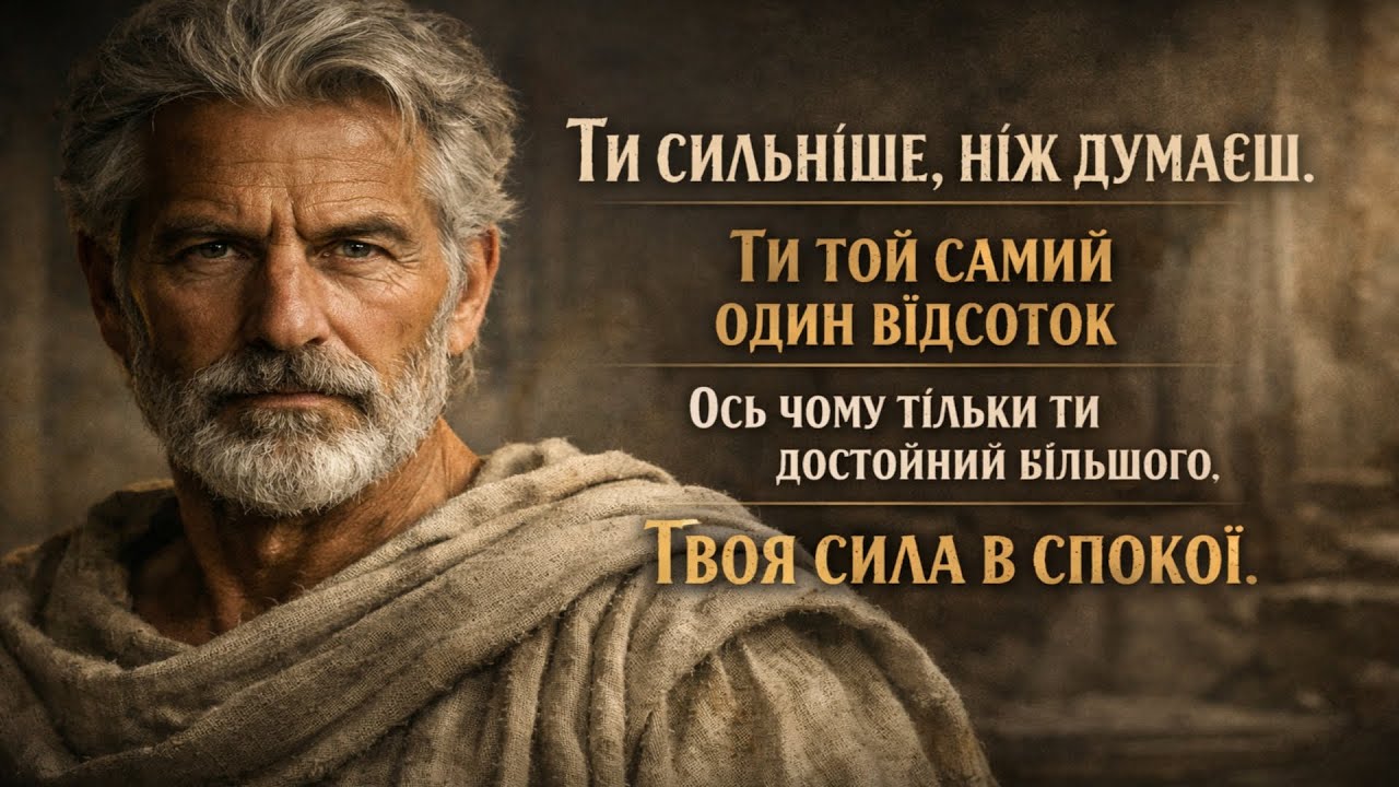 7 мовчазних битв, які ви програєте щодня. Стоїчний протокол перемоги без бою