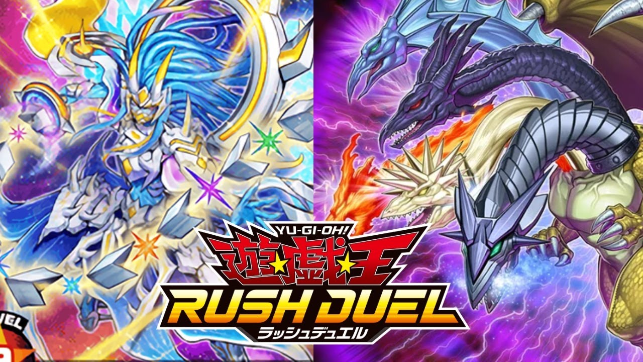 RUSH DUEL - Friendly Casual Duel - Light Galaxy VS  Dragon Tribe Fusion