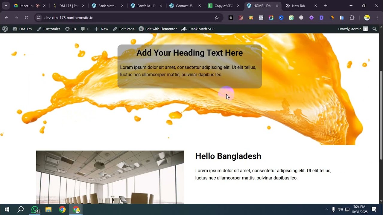 DM 175 class technical SEO part 1