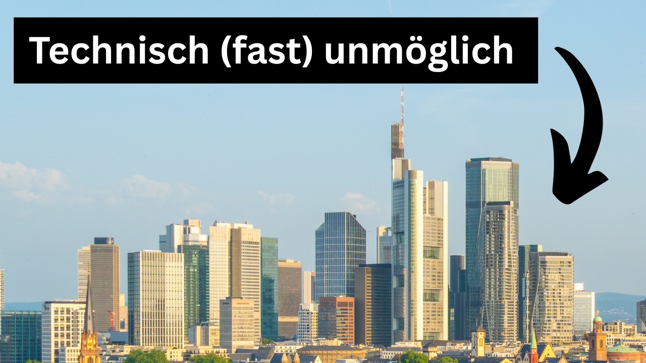 Diese geniale Technik versteckt sich hinter Frankfurts Wolkenkratzern!