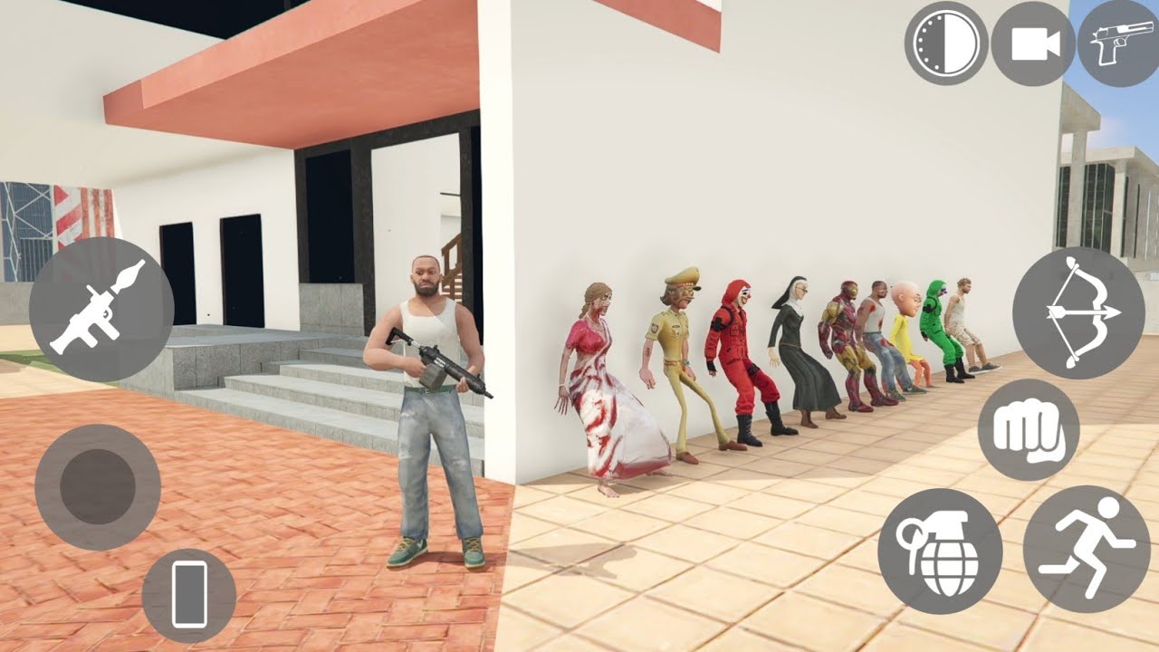 😱 Franklin Play Hide & Seek With 50+ NPC - INDIAN BIKE DRIVING 3D
